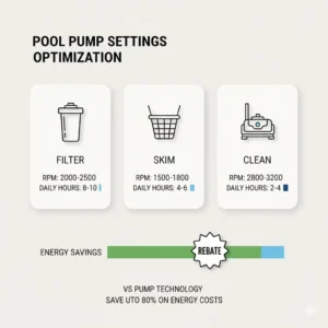 Variable Speed Pool Pump Hondo TX: Energy Savings, Pump Settings & Rebate Backed ROI