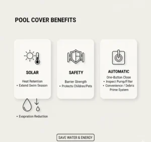 Best Pool Cover Hondo TX: Solar vs. Safety vs. Automatic to Beat Evaporation & Save Energy