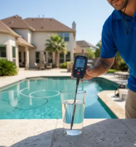 pool chemical balancing service in San Antonio Texas