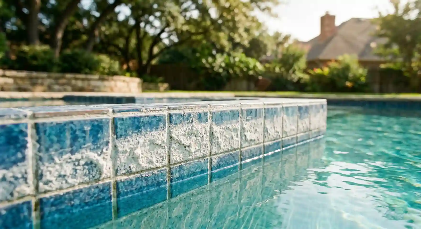 Hard water pool San Antonio TX