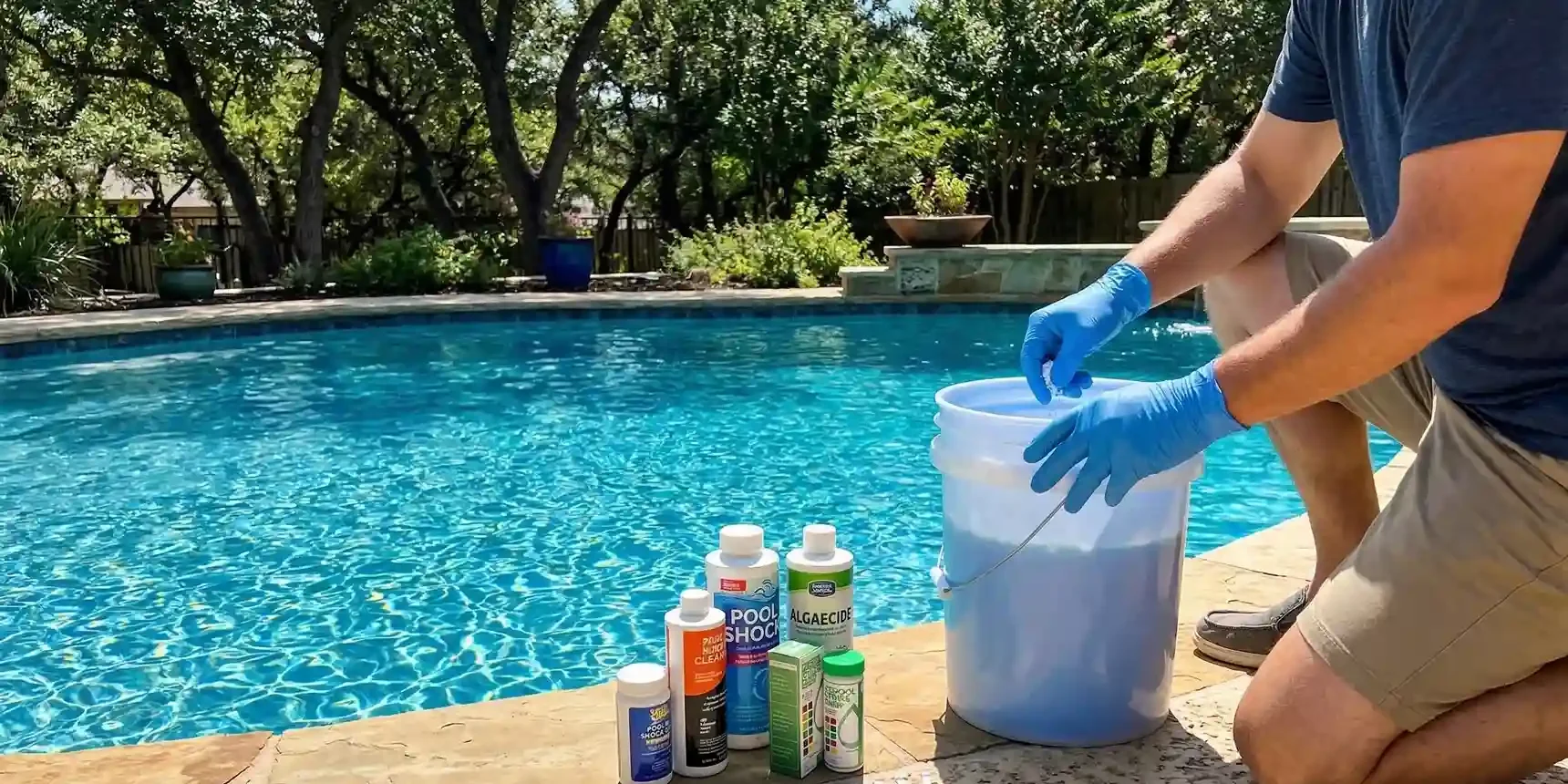 why does pool water irritate eyes and skin in San Antonio