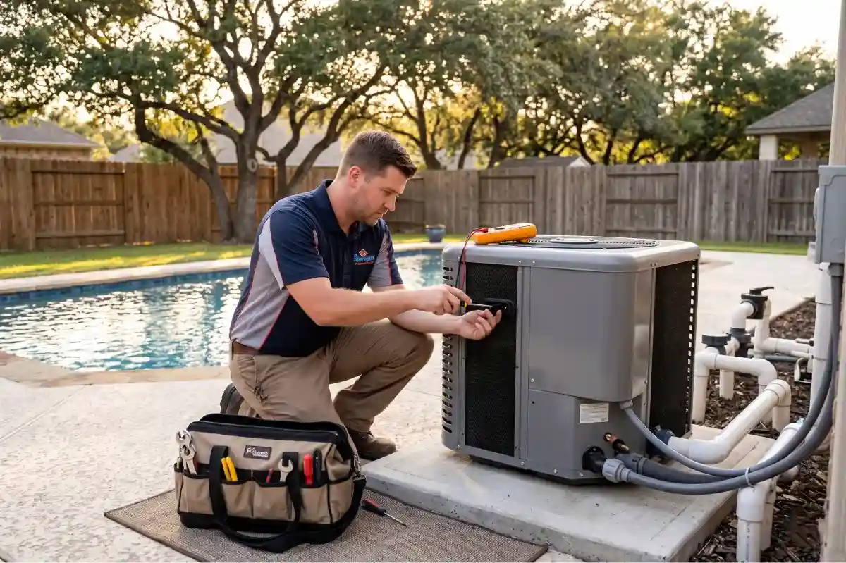 pool heater San Antonio TX
