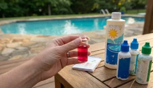 pool chemical levels chart for San Antonio