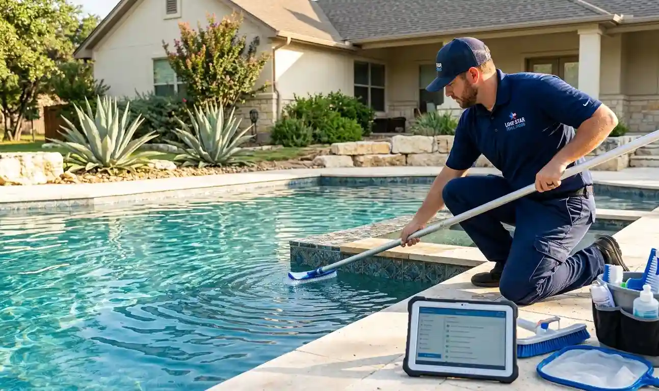 pool cleaning service in San Antonio