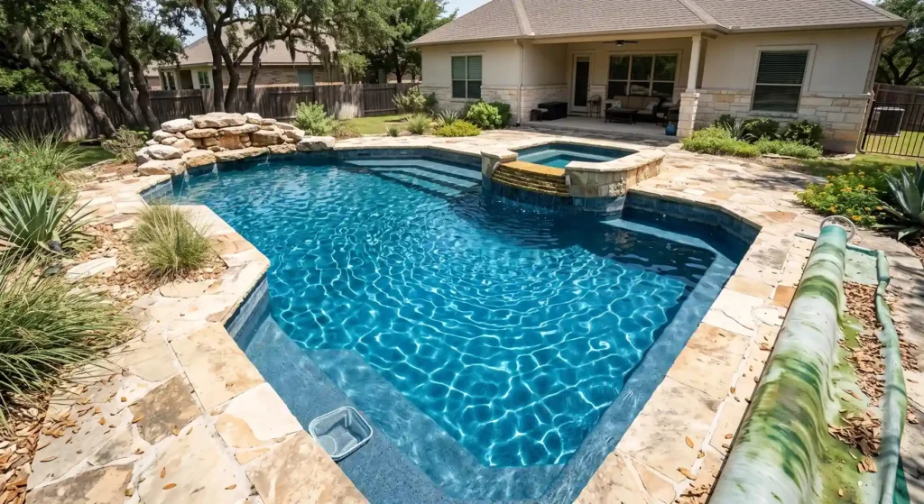 algae pool treatment San Antonio