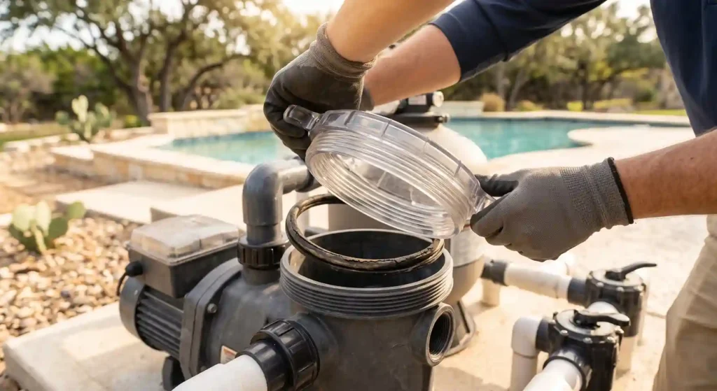 Leaking pool pump motor San Antonio TX: Causes & fixes